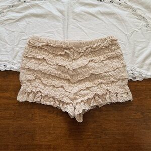 Zara Lacey Eyelet Ruffle Bloomers
